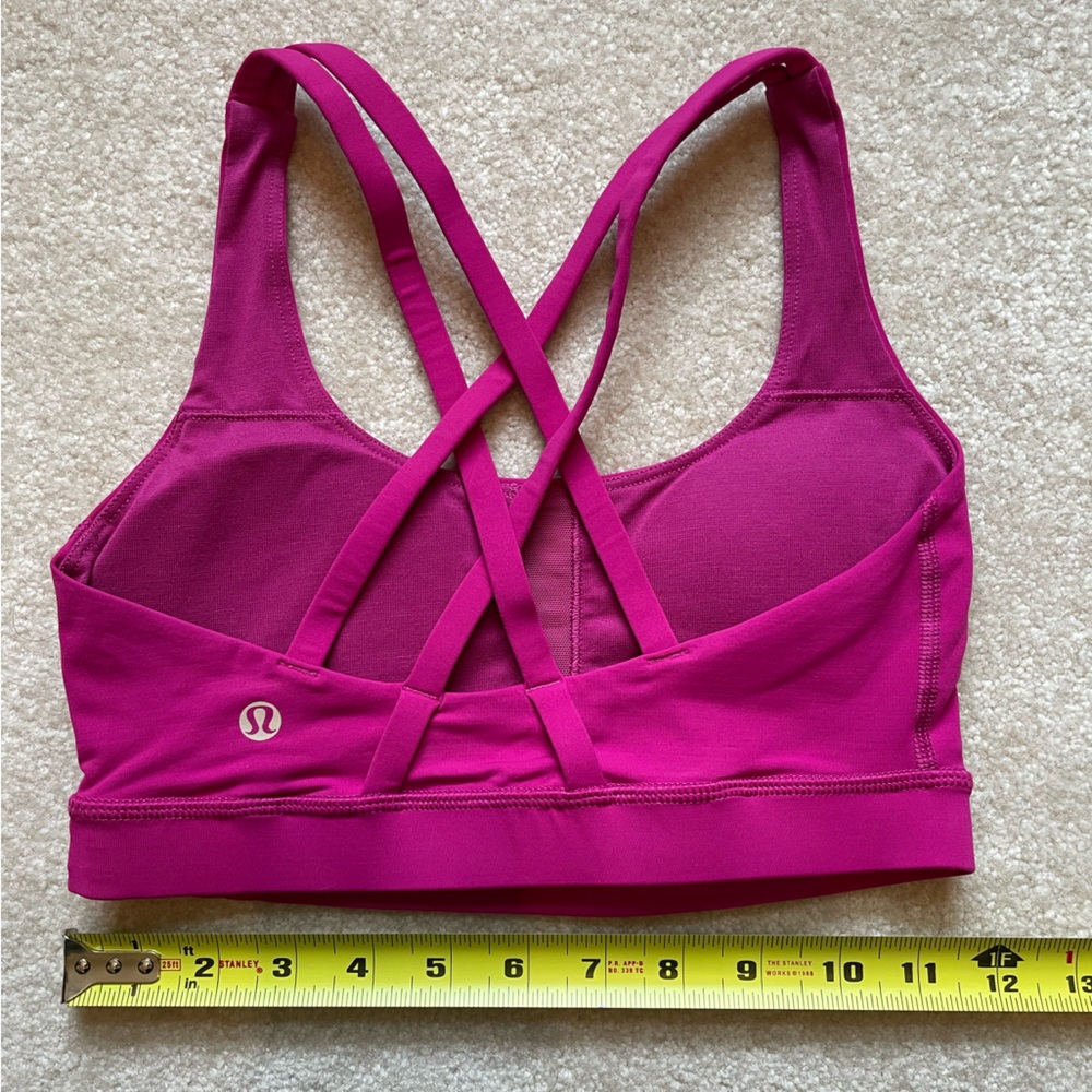 lululemon energy bra - size 4